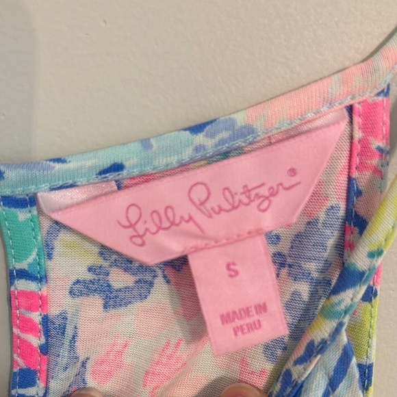 Lilly Pulitzer Margot Dress in Mermaid Cove Size Small - Picture 2 of 3